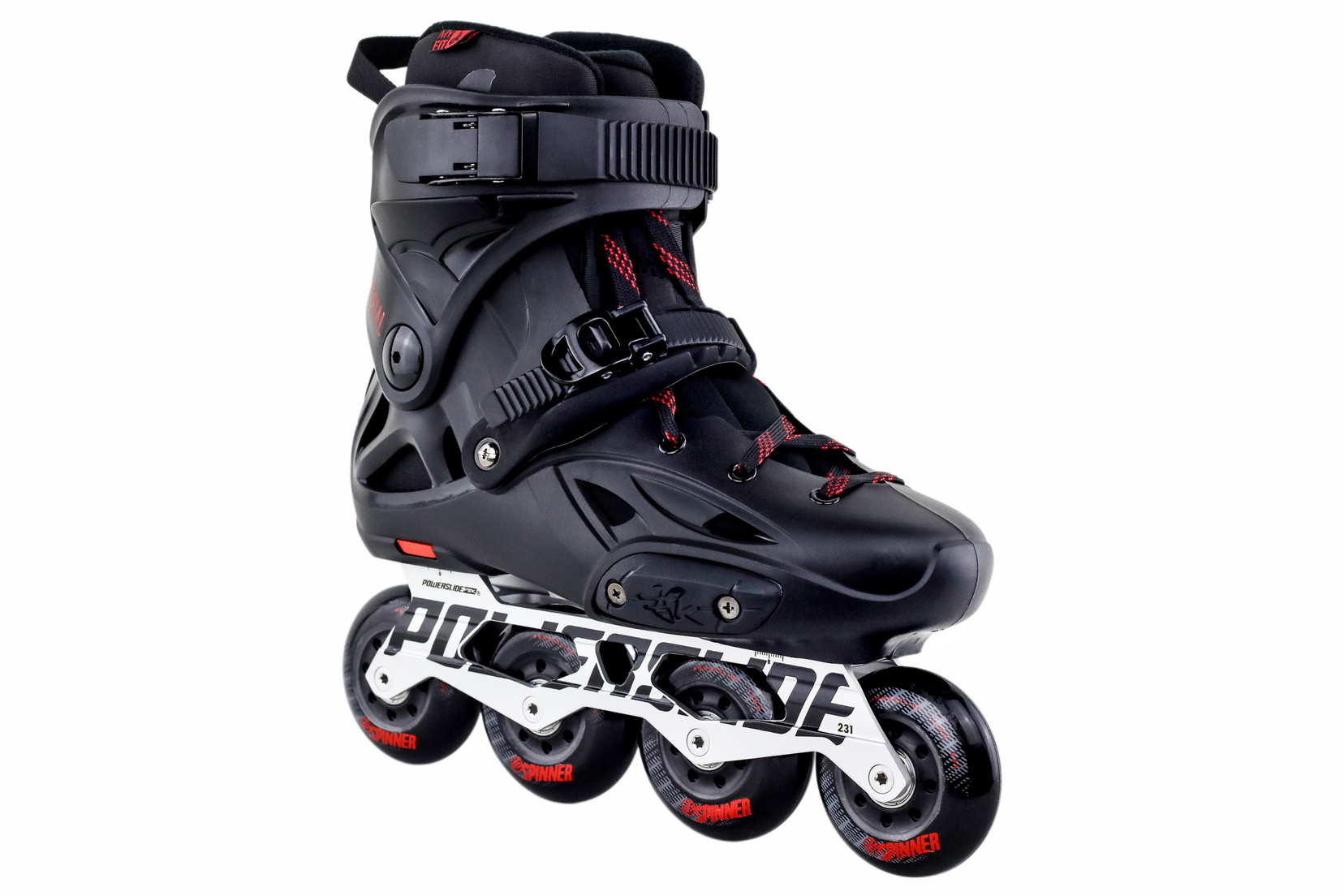 Powerslide Kolieskové korčule Powerslide Imperial Black Red 110