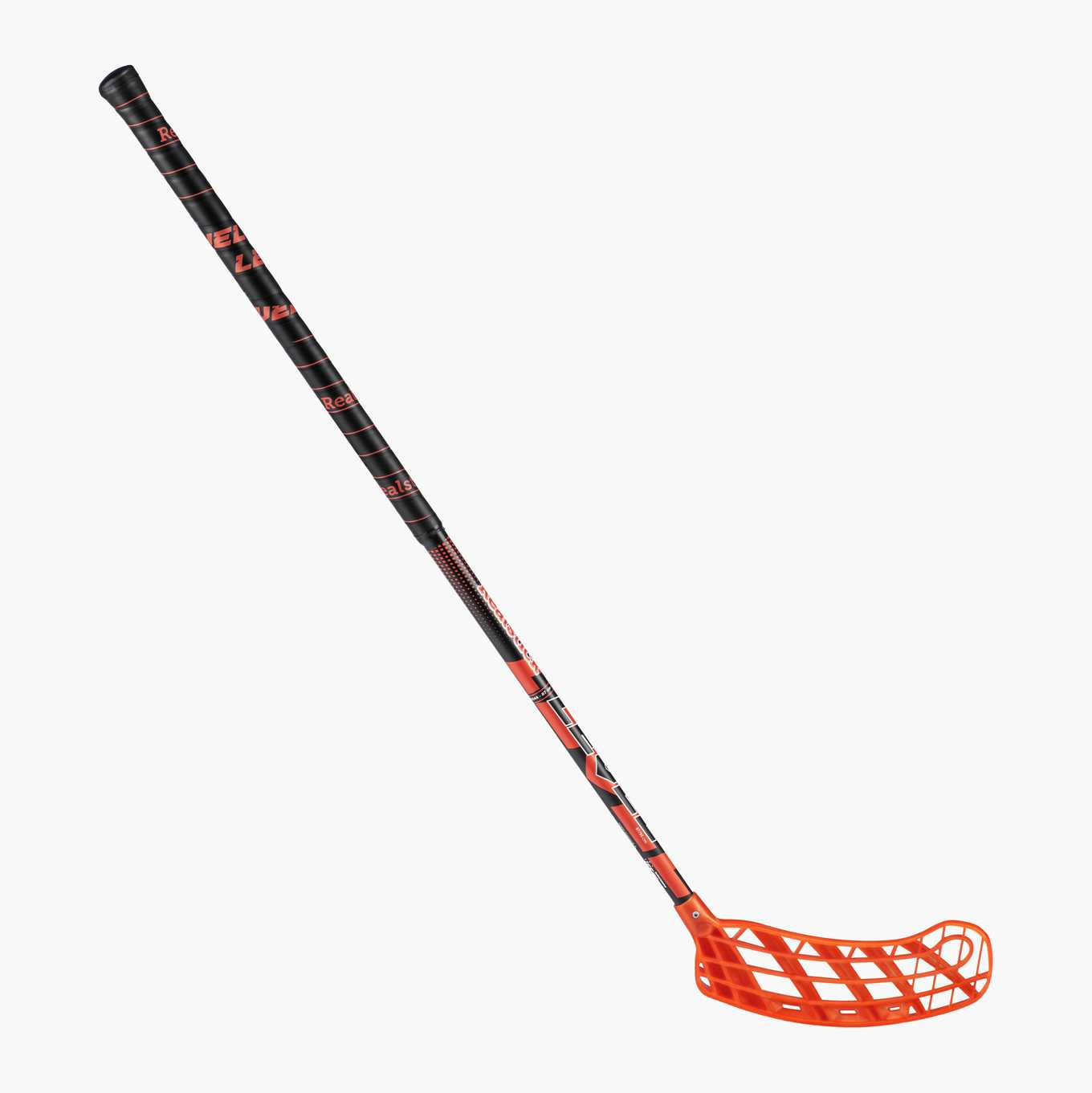 Realstick Florbalová hokejka Realstick Round Black/Orange 28 Flex