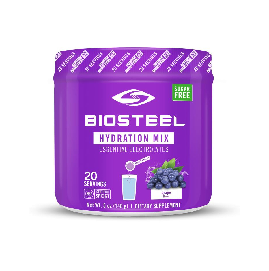 Biosteel Iónový nápoj Biosteel Grape Hydration Sports Drink (140g)